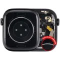 Housing Assembly Compatible For Watch Series 10 (42MM) (Used OEM Pull: Grade A) (Cellular Version) (Aluminum / Jet Black)