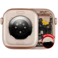 Housing Assembly Compatible For Watch Series 10 (42MM) (Used OEM Pull: Grade A) (GPS Version) (Aluminum / Rose Gold)