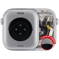 Housing Assembly Compatible For Watch Series 10 (46MM) (Used OEM Pull: Grade A) (Cellular Version) (Aluminum / Silver)