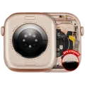 Housing Assembly Compatible For Watch Series 10 (46MM) (Used OEM Pull: Grade A) (GPS Version) (Aluminum / Rose Gold)