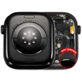 Housing Assembly Compatible For Watch Series 10 (46MM) (Used OEM Pull: Grade A) (GPS Version) (Aluminum / Jet Black)