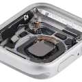 Housing Assembly Compatible For Watch Series SE 2nd (40MM) (Used OEM Pull: Grade A) (Cellular Version) (Aluminum / Silver)
