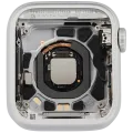Housing Assembly Compatible For Watch Series SE 2nd (40MM) (Used OEM Pull: Grade A) (GPS Version) (Aluminum / Silver)