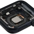 Housing Assembly Compatible For Watch Series SE 2nd (40MM) (Used OEM Pull: Grade A) (GPS Version) (Aluminum / Midnight)