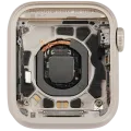Housing Assembly Compatible For Watch Series SE 2nd (40MM) (Used OEM Pull: Grade A) (GPS Version) (Aluminum / Starlight)