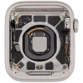 Housing Assembly Compatible For Watch Series SE 2nd (44MM) (Used OEM Pull: Grade A) (Cellular Version) (Aluminum / Starlight)