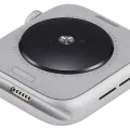 Housing Assembly Compatible For Watch Series SE 2nd (44MM) (Used OEM Pull: Grade A) (Cellular Version) (Aluminum / Silver)