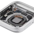 Housing Assembly Compatible For Watch Series SE 2nd (44MM) (Used OEM Pull: Grade A) (Cellular Version) (Aluminum / Silver)