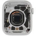 Housing Assembly Compatible For Watch Series SE 2nd (44MM) (Used OEM Pull: Grade A) (GPS Version) (Aluminum / Silver)
