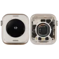 Housing Assembly Compatible For Watch Series SE 2nd (44MM) (Used OEM Pull: Grade A) (GPS Version) (Aluminum / Starlight)
