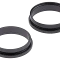 Back Camera Bezel Ring Only For iPhone 17 (Black) (2 Piece Set)