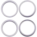 Back Camera Bezel Ring Only For iPhone 17 (Lavender) (2 Piece Set)