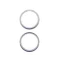 Back Camera Bezel Ring Only For iPhone 17 (Lavender) (2 Piece Set)