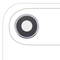 Back Camera Lens With Bracket & Bezel For iPhone Air (3 Piece Set) (Premium) (Sky Blue)