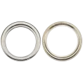 Back Camera Lens With Bracket & Bezel For iPhone Air (3 Piece Set) (Premium) (Light Gold)