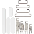 Hard Buttons (Power / Volume / Switch) For iPhone 17 (White)