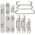 Hard Buttons (Power / Volume / Switch) For iPhone 17 Pro / 17 Pro Max (Silver)