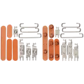 Hard Buttons (Power / Volume / Switch) For iPhone 17 Pro / 17 Pro Max (Cosmic Orange)