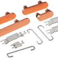 Hard Buttons (Power / Volume / Switch) For iPhone 17 Pro / 17 Pro Max (Cosmic Orange)