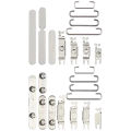 Hard Buttons (Power / Volume / Switch) For iPhone Air (Cloud White)