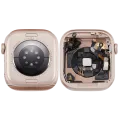 Housing Assembly Compatible For Watch Series 10 (42MM) (LTE Version) (Titanium / Gold)