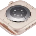 Housing Assembly Compatible For Watch Series 10 (42MM) (LTE Version) (Titanium / Gold)