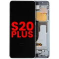 OLED Assembly With Frame For Samsung Galaxy S20 Plus 5G (Aftermarket Plus) (Cloud Blue)