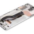 OLED Assembly With Frame For Samsung Galaxy S20 Plus 5G (Aftermarket Plus) (Cloud White)