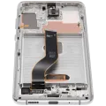 OLED Assembly With Frame For Samsung Galaxy S20 Plus 5G (Aftermarket Plus) (Cloud White)