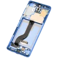 OLED Assembly With Frame For Samsung Galaxy S20 Plus 5G (Aftermarket Plus) (Aura Blue)