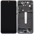 Дисплейний модуль OLED для Samsung Galaxy S21 FE 5G (US & International Version) (Aftermarket Plus) (графітовий)