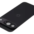 Back Cover Glass With Camera Lens For Google Pixel 9 (Used OEM Pull: Grade A) (Obsidian)