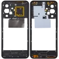 Mid-Frame Housing For Samsung Galaxy A17 4G (A175 / 2025) (Black)