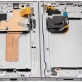 Inner OLED Assembly With Frame For Samsung Galaxy Z Fold 6 5G (US & International) (Refurbished) (Silver Shadow)