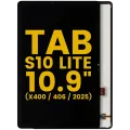 LCD Assembly Without Frame For Samsung Galaxy Tab S10 Lite 10.9" (X400 / X406) (2025) (Refurbished) (Black)