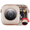 Housing Assembly Compatible For Watch Series 10 (46MM) (LTE Version) (Titanium / Gold)