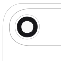 Back Camera Lens With Adhesive Compatible For iPhone Air (Premium) (Sky Blue)
