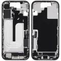 Mid-Frame Housing W/ Charging Port Flex & Small Parts For iPhone 17 (EU / Global Version) (Used OEM Pull: Grade A) (White)