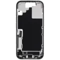 Mid-Frame Housing W/ Charging Port Flex & Small Parts For iPhone 17 (EU / Global Version) (Used OEM Pull: Grade A) (White)