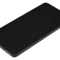 OLED Assembly With Frame For Samsung Galaxy S25 Edge (US & International Version) (Aftermarket Plus) (Titanium Jetblack)