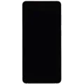 OLED Assembly With Frame For Samsung Galaxy S25 Edge (US & International Version) (Aftermarket Plus) (Titanium Silver)