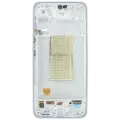 OLED Assembly With Frame For Samsung Galaxy A36 5G (A366 / 2025) (Refurbished) (White)
