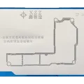 XZZ TR Middle Layer Frame Reballing Platform For iPhone 16 Series