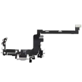 Charging Port Flex Cable For iPhone 17 Pro (Aftermarket Plus) (International Version) (Silver)