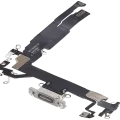 Charging Port Flex Cable For iPhone 17 (Aftermarket Plus) (White)