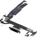 Charging Port Flex Cable For iPhone 17 (Aftermarket Plus) (Black)