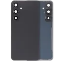 Back Cover Glass With Camera Lens For Samsung Galaxy S24 FE (No Logo) (Aftermarket Plus) (Graphite)