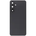 Back Cover Glass With Camera Lens For Samsung Galaxy S24 FE (No Logo) (Aftermarket Plus) (Graphite)