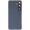 Back Cover Glass With Camera Lens For Samsung Galaxy S24 FE (No Logo) (Aftermarket Plus) (Graphite)