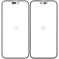 Скло екрана 2 в 1 (з нанесеним OCA) для iPhone 14 Pro Max (10 шт)
